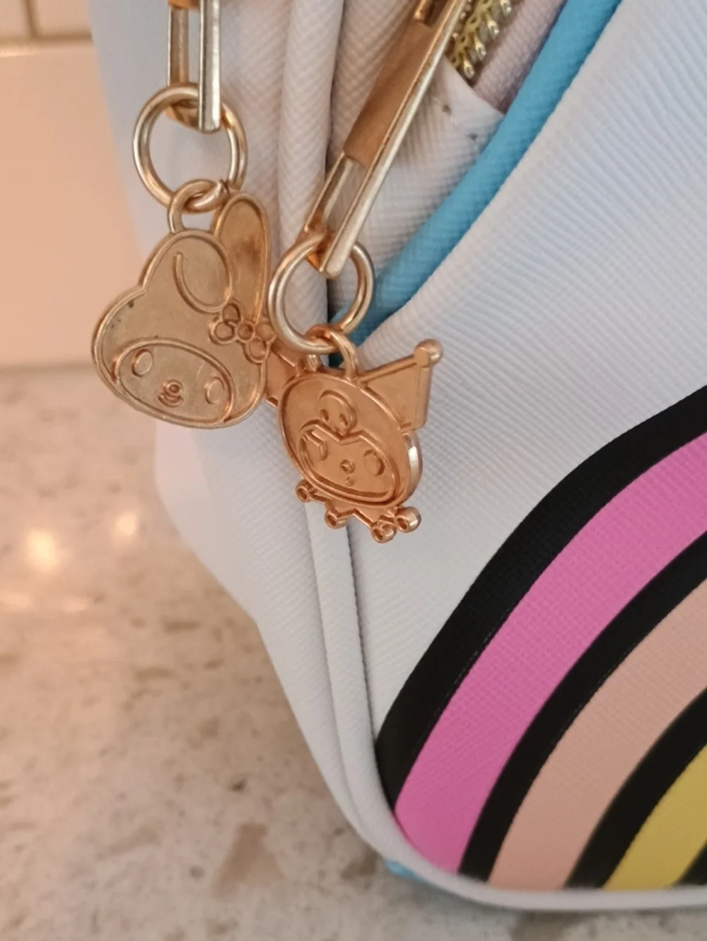 NWT Hello Kitty Cinnamoroll White Mini Backpack